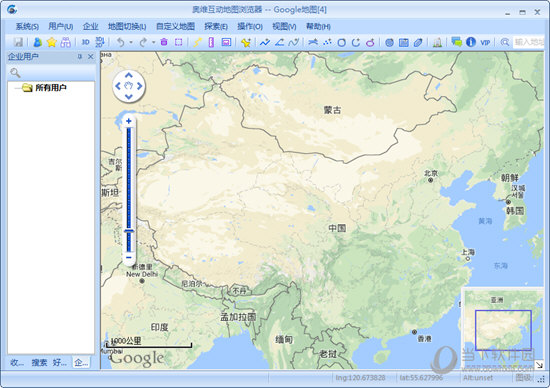 奧維高清3D衛星實景地圖下載